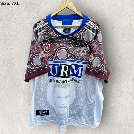Manly Warringah Sea Eagles 2019 Cliff Lyons Indigenous Jersey Nrl