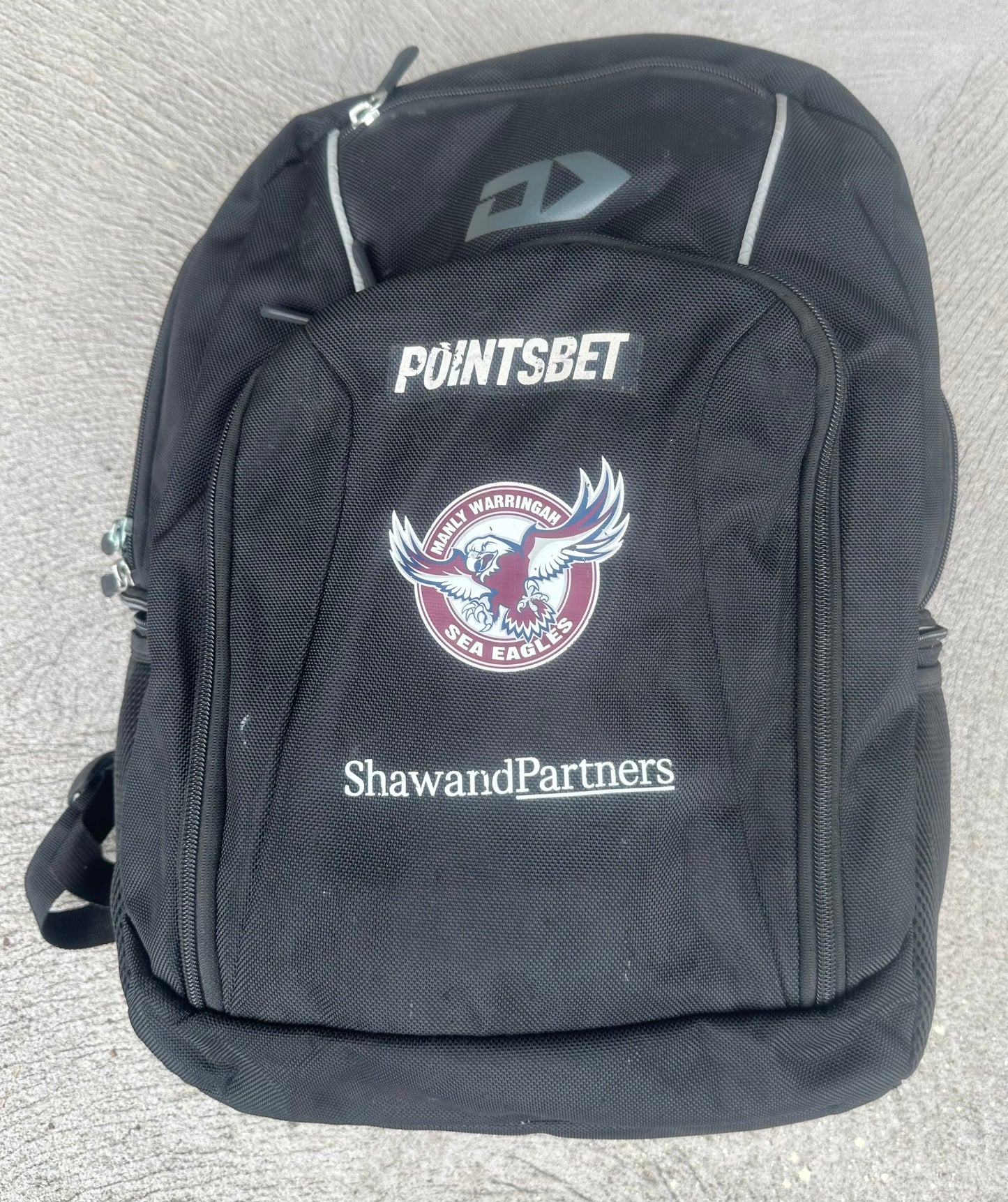 Manly Warringah Sea Eagles Dynasty Player Issued Backpack Rugby League