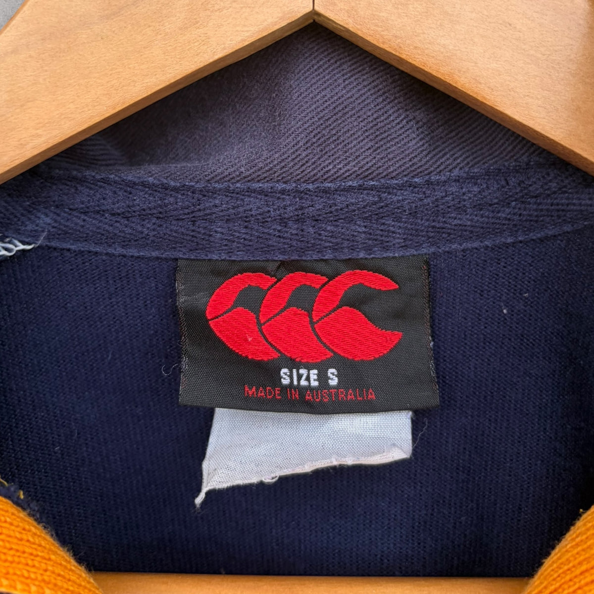 ACT Brumbies Super 12 Canterbury Vintage Rugby Union Long Sleeve Jersey