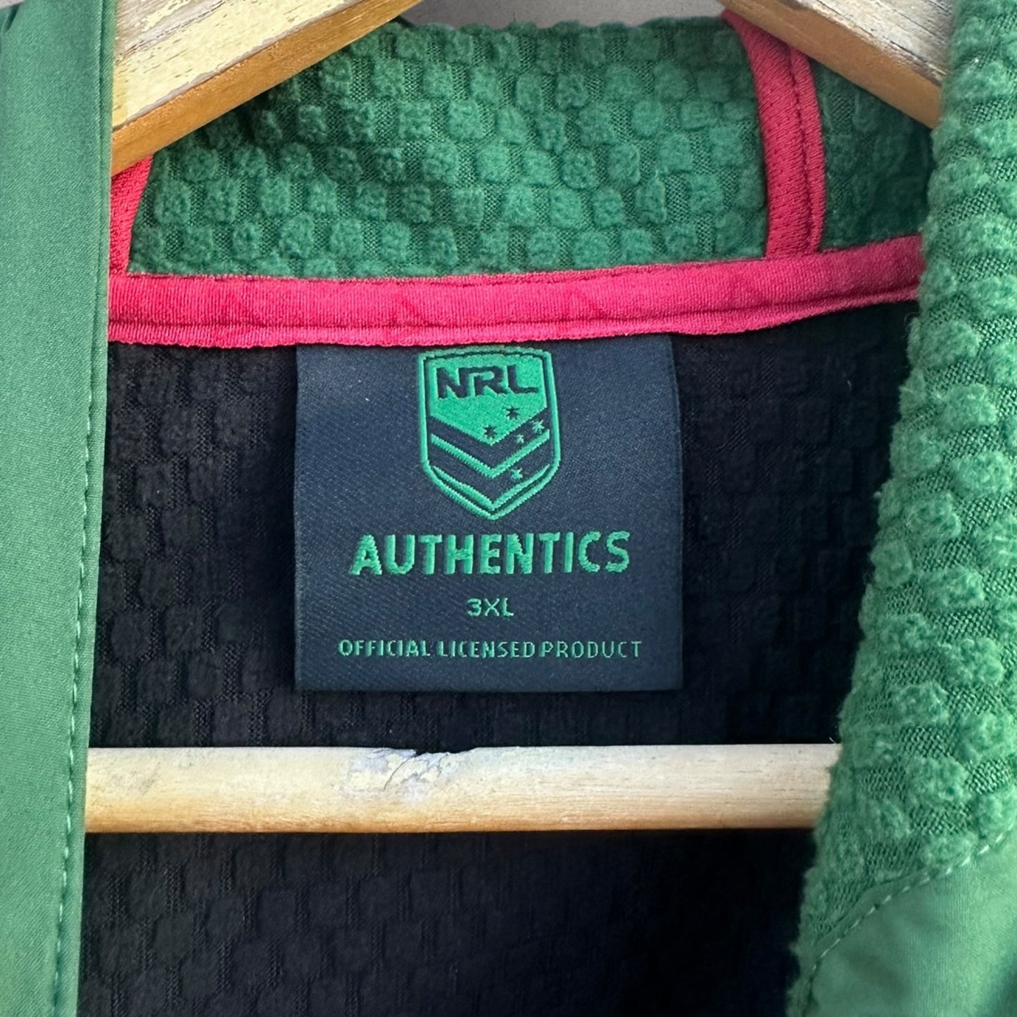 SOUTH SYDNEY RABBITOHS ISC 2018 FULL ZIP HOODED JACKET
