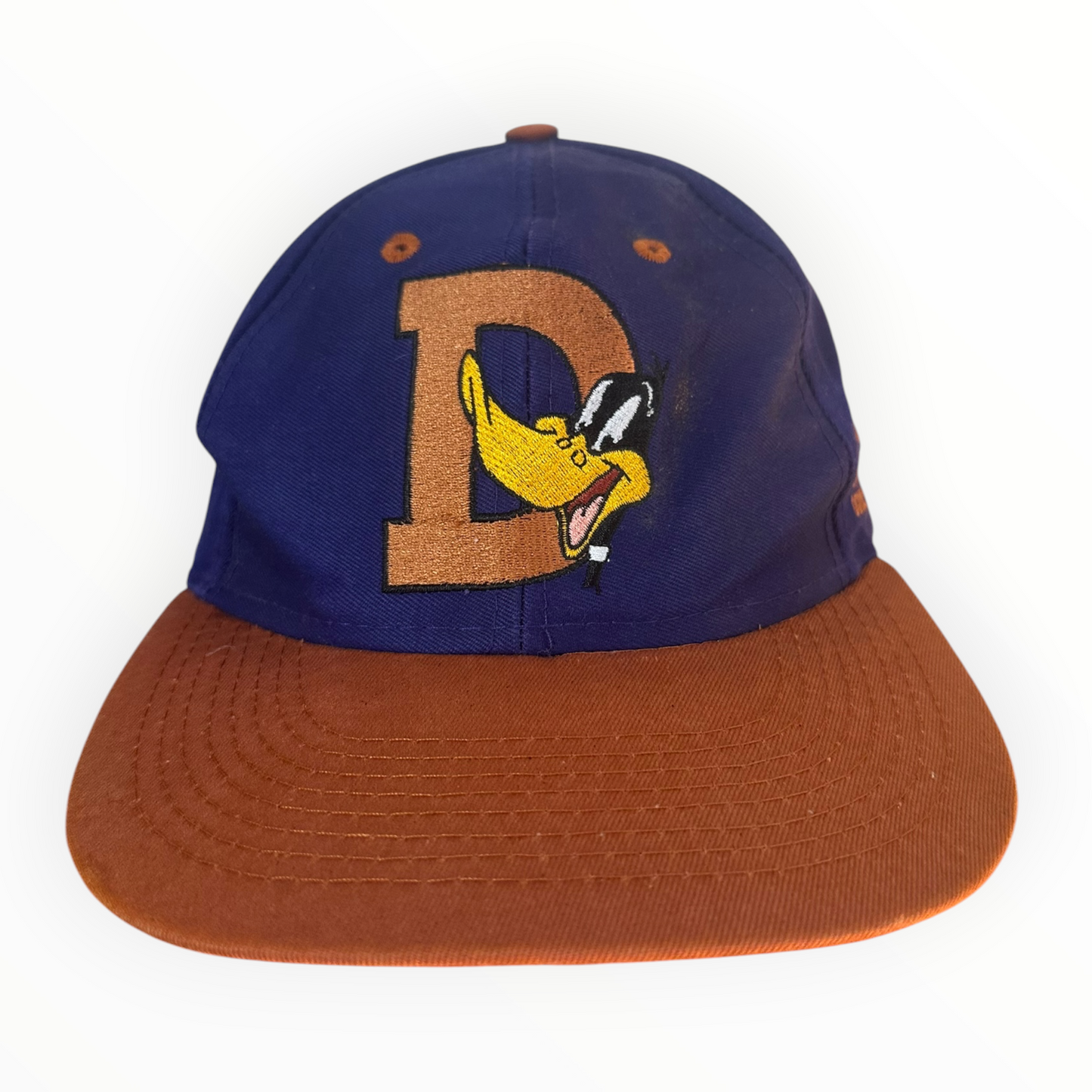 Daffy Duck Warner Bros Movie World Vintage Two Tone Snap Back Hat