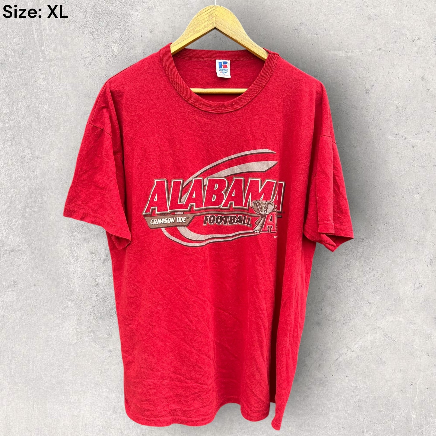ALABAMA CRIMSON TIDE VINTAGE RUSSELL ATHLETIC NCAA SHIRT