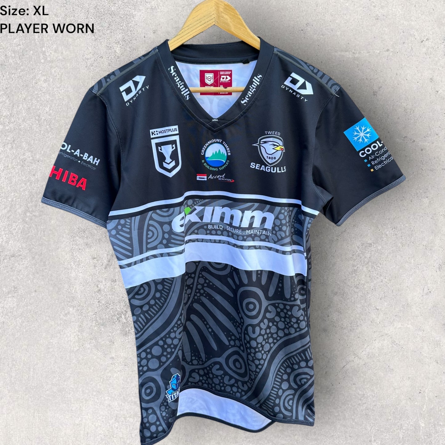 TWEED SEAGULLS 2025 INDIGENOUS HOSTPLUS SUPER CUP MATCH JERSEY