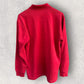 TOMMY HILFIGER RED BUTTON JUMPER