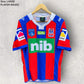 NEWCASTLE KNIGHTS 2017 SG BALL PLAYER CUT SPARE JERSEY