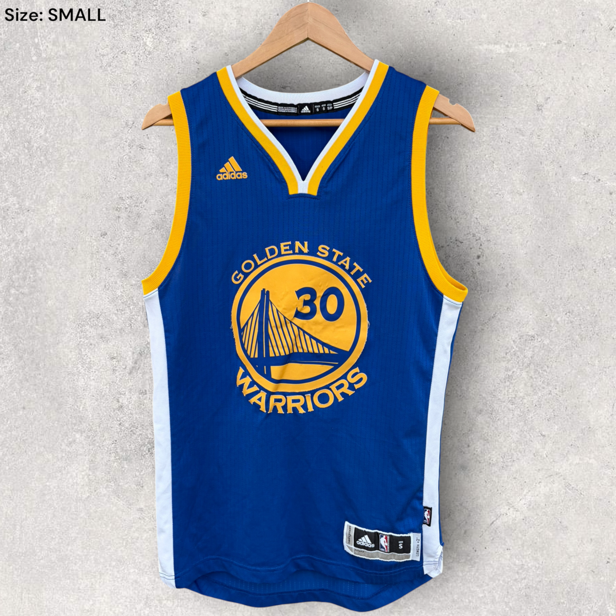Steph Curry Golden State Warriors Adidas 2016 NBA Swingman Jersey