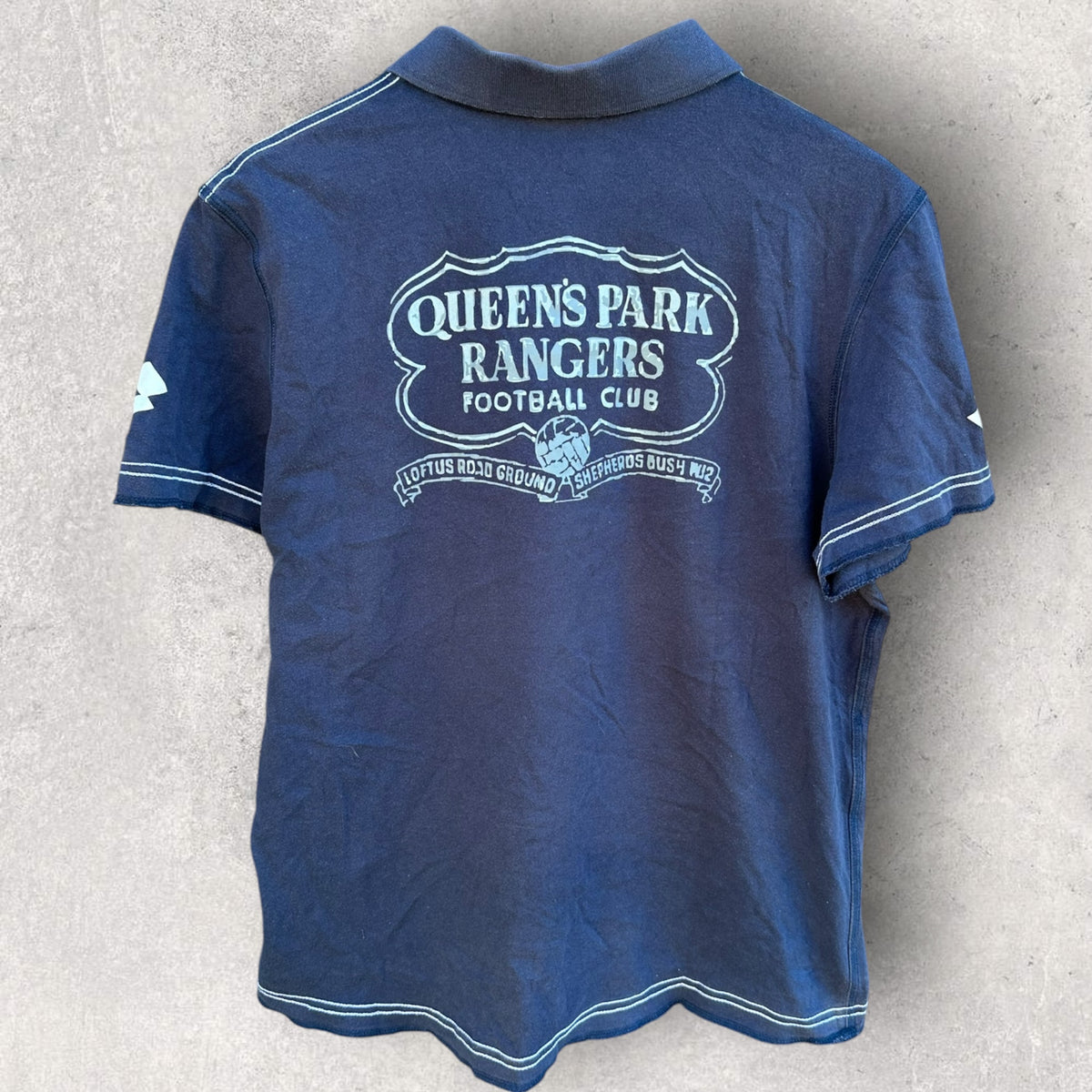 QPR Queens Park Rangers Lotto Blue Football Polo Shirt