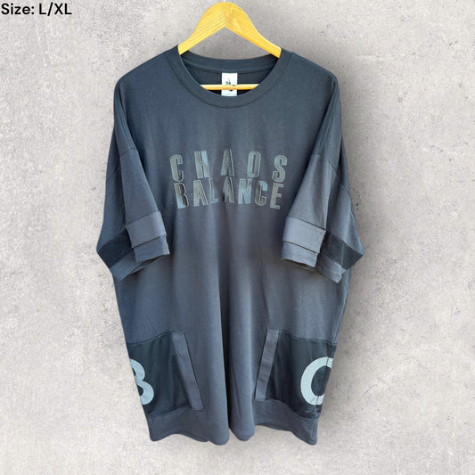 NIKE X UNDERCOVER CHAOS BALANCE BLACK SHIRT