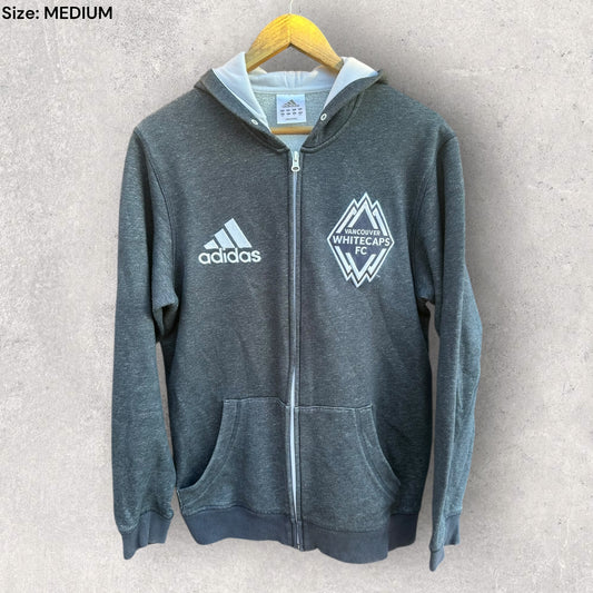 VANCOUVER WHITECAPS ADIDAS FOOTBALL HOODED JACKET