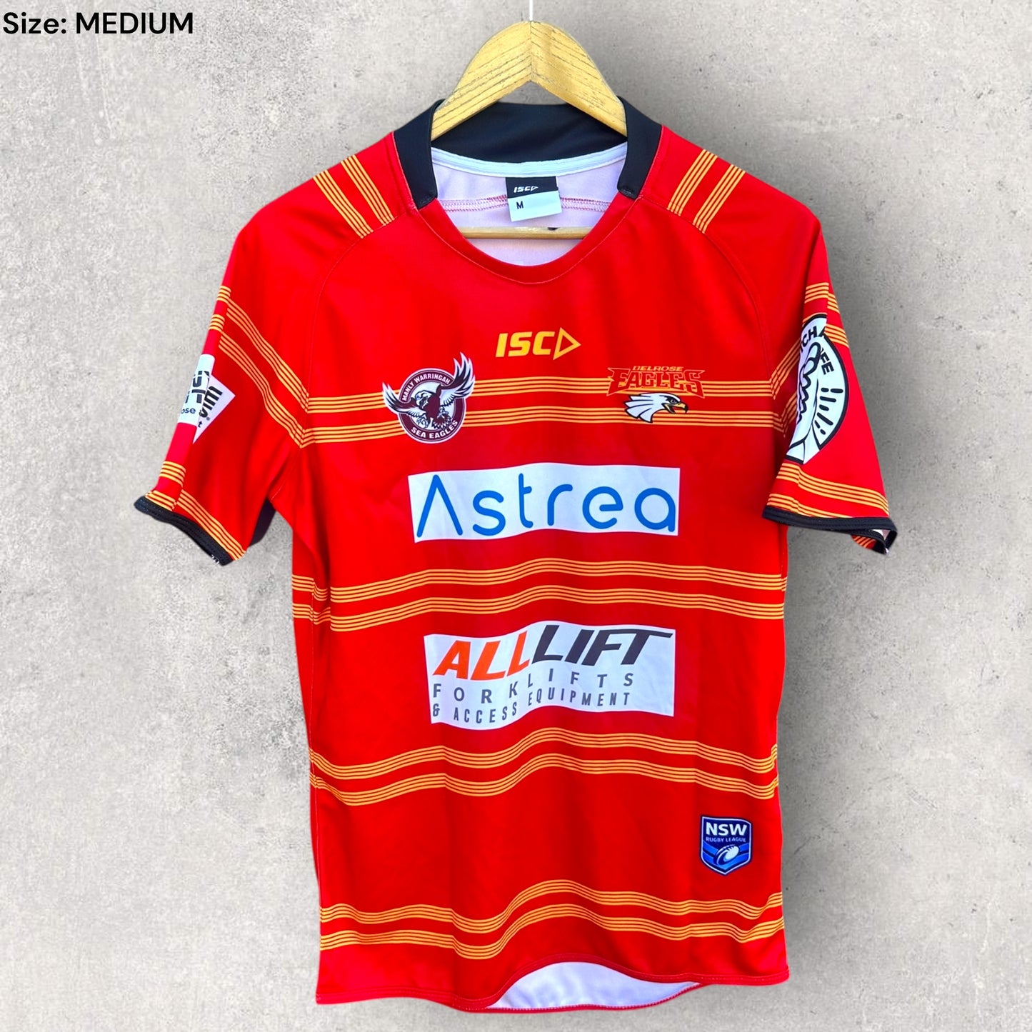 BELROSE EAGLES ISC RUGBY LEAGUE MATCH JERSEY