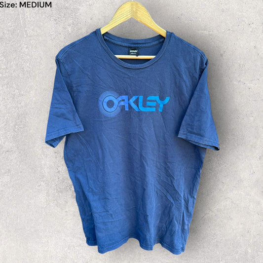 OAKLEY BLUE SHORT SLEEVE T-SHIRT