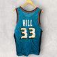 GRANT HILL DETROIT PISTONS VINTAGE CHAMPION NBA JERSEY