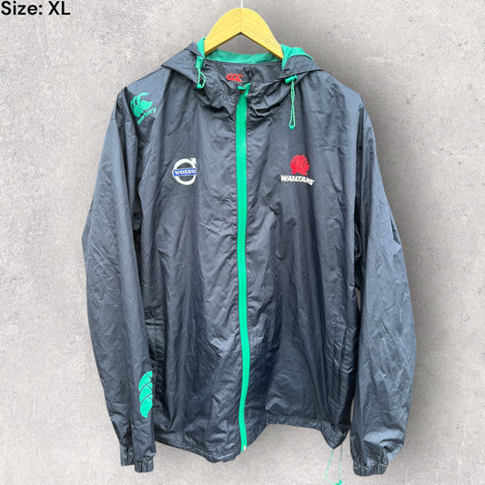 NSW WARATAHS CANTERBURY VOLVO WINDBREAKER HOODED JACKET