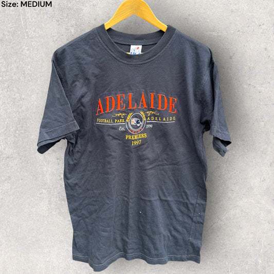 ADELAIDE CROWS VIVID 1997 PREMIERS T-SHIRT