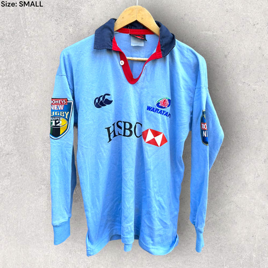 NSW WARATAHS SUPER 12 VINTAGE LONG SLEEVE JERSEY