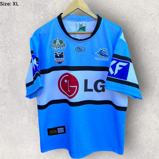 CRONULLA SHARKS 2008 CENTENARY HOME ISC JERSEY