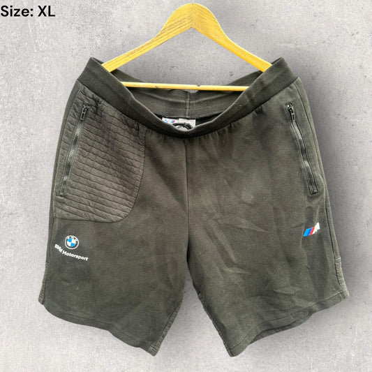 BMW Motorsport Puma Black Fleece Shorts