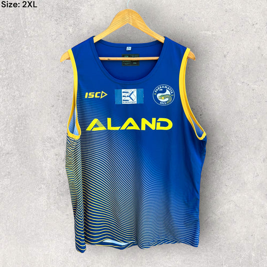 PARRAMATTA EELS ISC TRAINING SINGLET