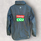 COLLINGWOOD MAGPIES ISC WINDBREAKER AFL BLACK HOODED JACKET