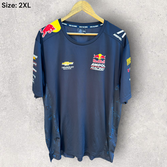 Red Bull Ampol Racing V8 Supercars Blue Short Sleeve Shirt