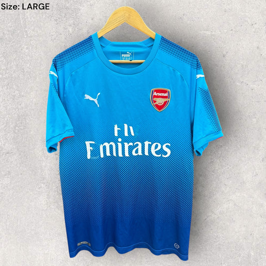 ARSENAL 2017-2018 AWAY PUMA FOOTBALL JERSEY