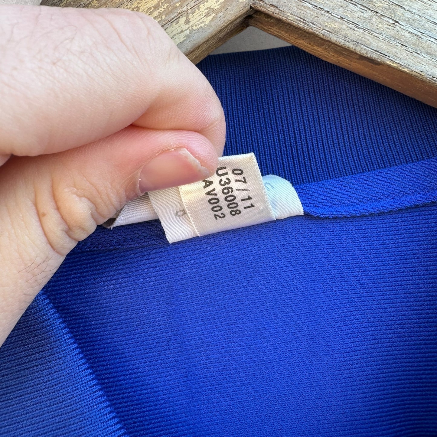 Sydney FC Adidas 2011 Blue Short Sleeve Polo Shirt