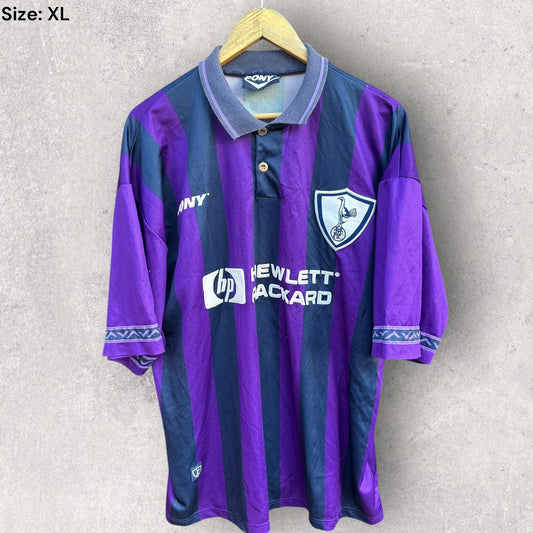 TOTTENHAM HOTSPUR PONY 1996-1997 THIRD VINTAGE FOOTBALL JERSEY
