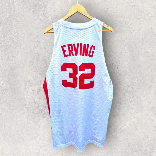 JULIUS ERVING NEW YORK NETS ADIDAS 2012 HARDWOOD CLASSIC JERSEY