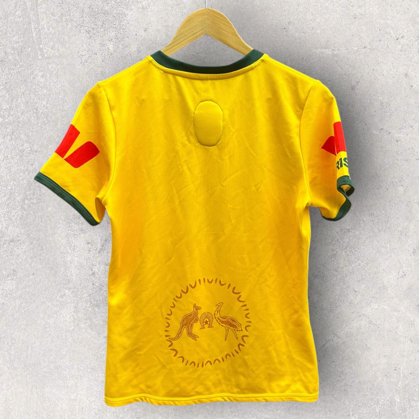 AUSTRALIAN JILLAROOS 2023 WOMENS PLAYER PREPARED HOME JERSEY