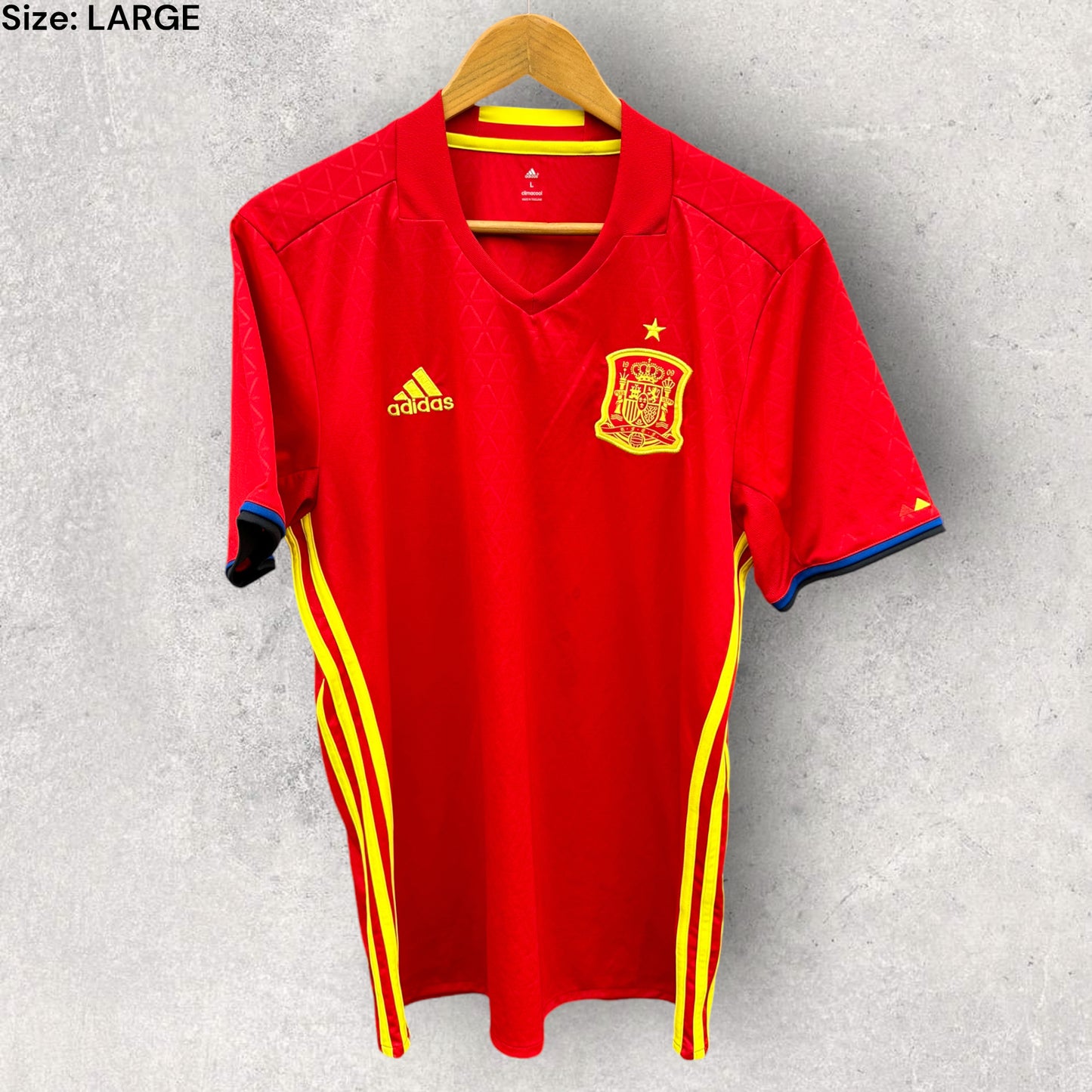 SPAIN 2015 ADIDAS HOME JERSEY