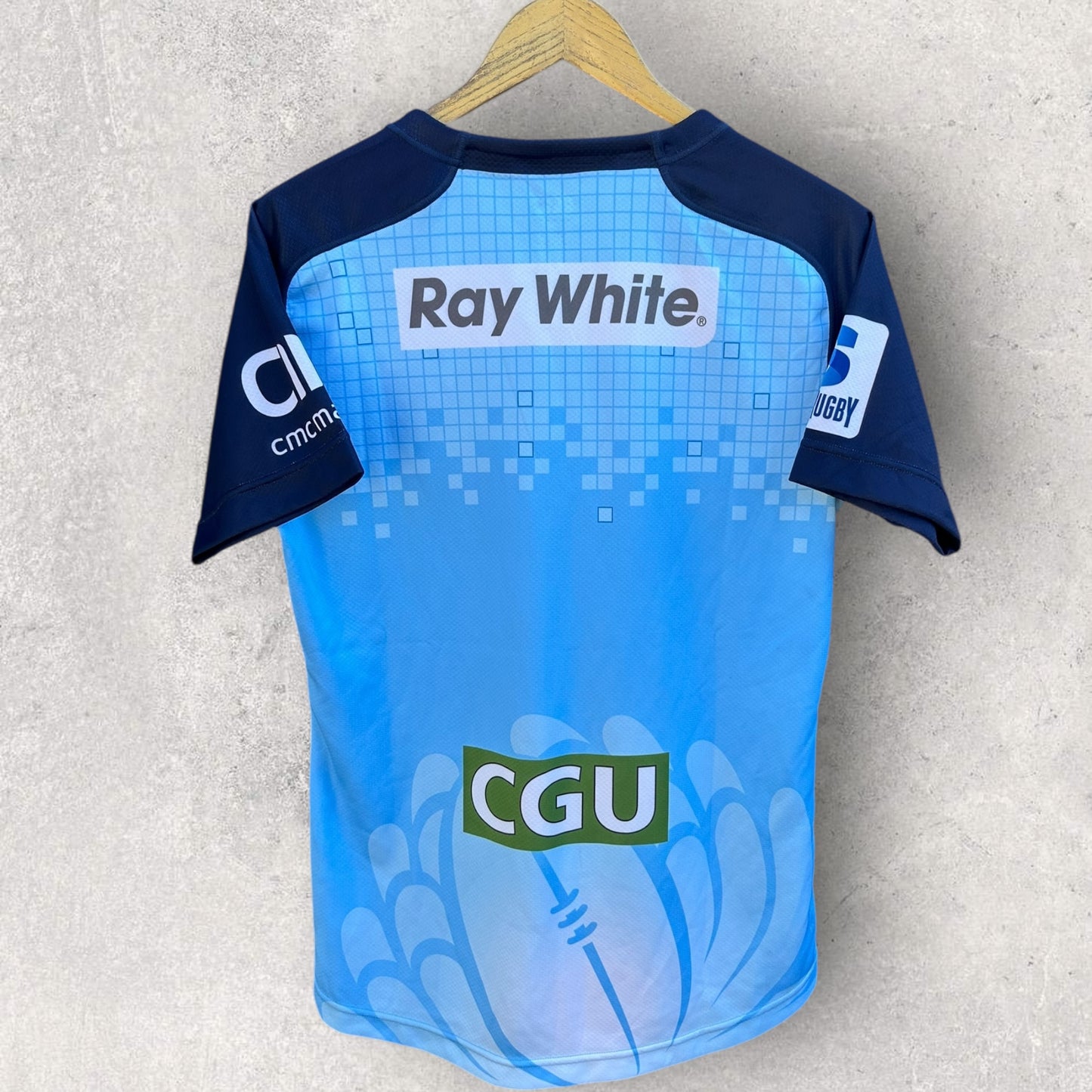 NSW WARATAHS CANTERBURY KIDS RUGBY UNION JERSEY