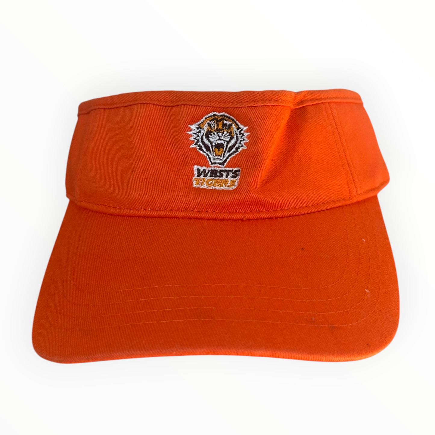 Wests Tigers NRL Orange Training Visor Hat