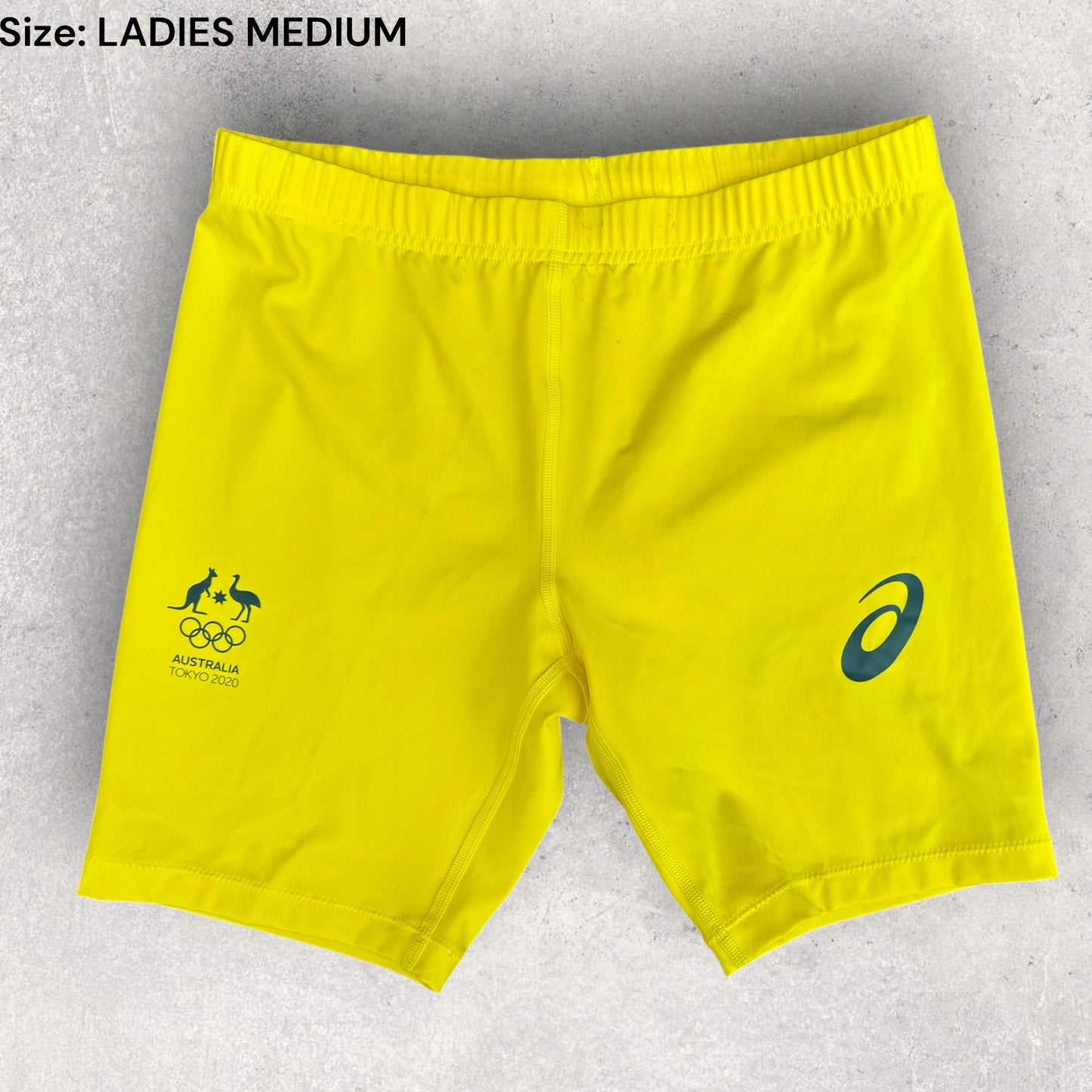 Australian Olympic Games Tokyo 2020 ASICS Womens Biker Shorts