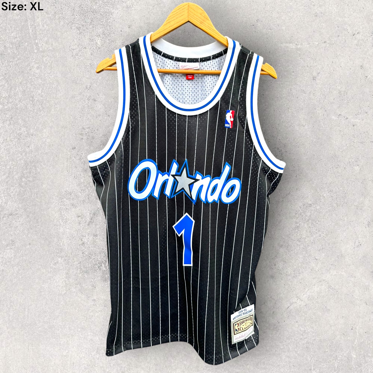 PENNY HARDAWAY ORLANDO MAGIC HARDWOOD CLASSIC JERSEY