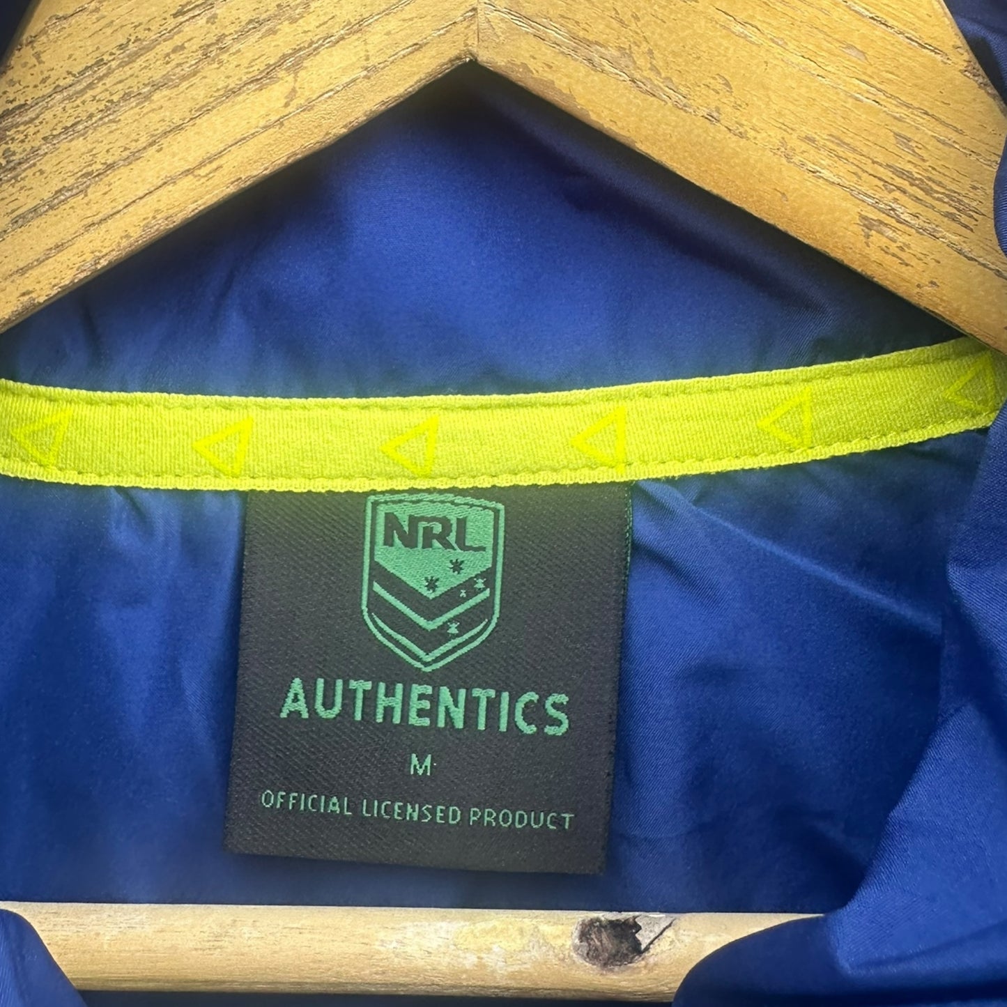 CANBERRA RAIDERS ISC BLUE WINDBREAKER JACKET