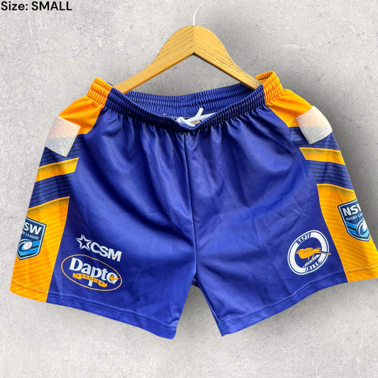DAPTO CANARIES RUGBY LEAGUE MATCH SHORTS