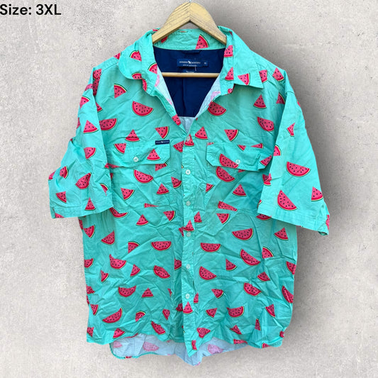 RINGERS WESTERN WATERMELON SHORT SLEEVE SHIRT
