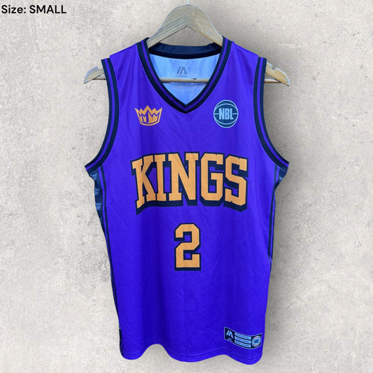 SYDNEY KINGS JALEN ADAMS NBL BASKETBALL JERSEY