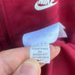 NIKE TECH FLEECE BURGUNDY FULL ZIP HOODED JUMPER