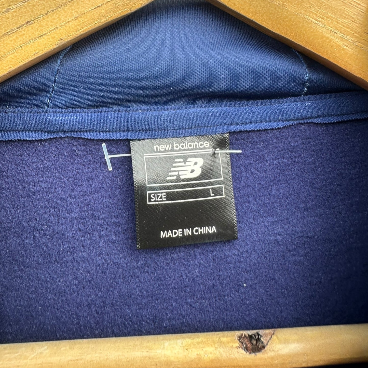 CRICKET NSW NEW BALANCE BLUE HOODED JUMPER