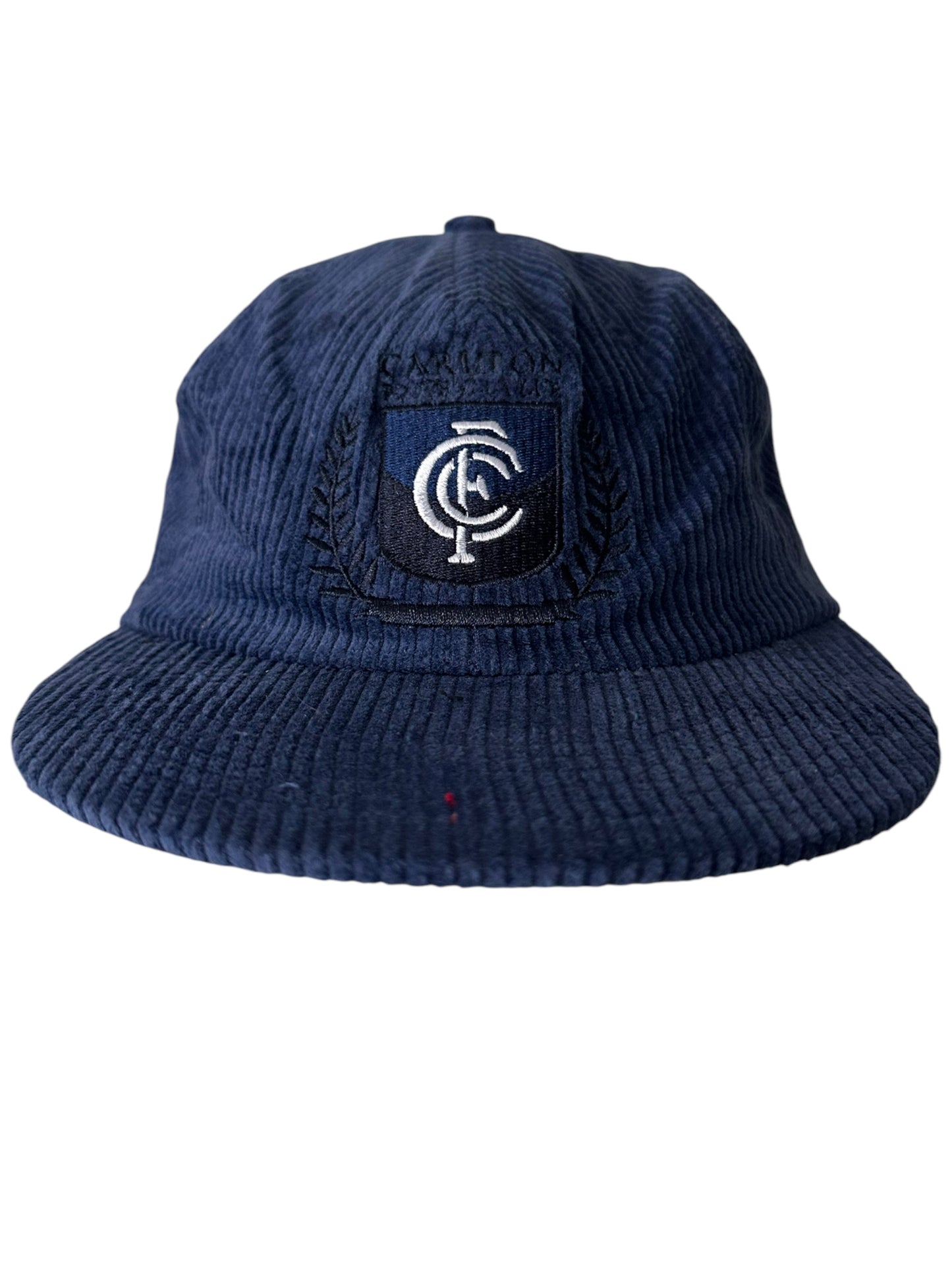CARLTON BLUES CORDUROY BUCKLE HAT