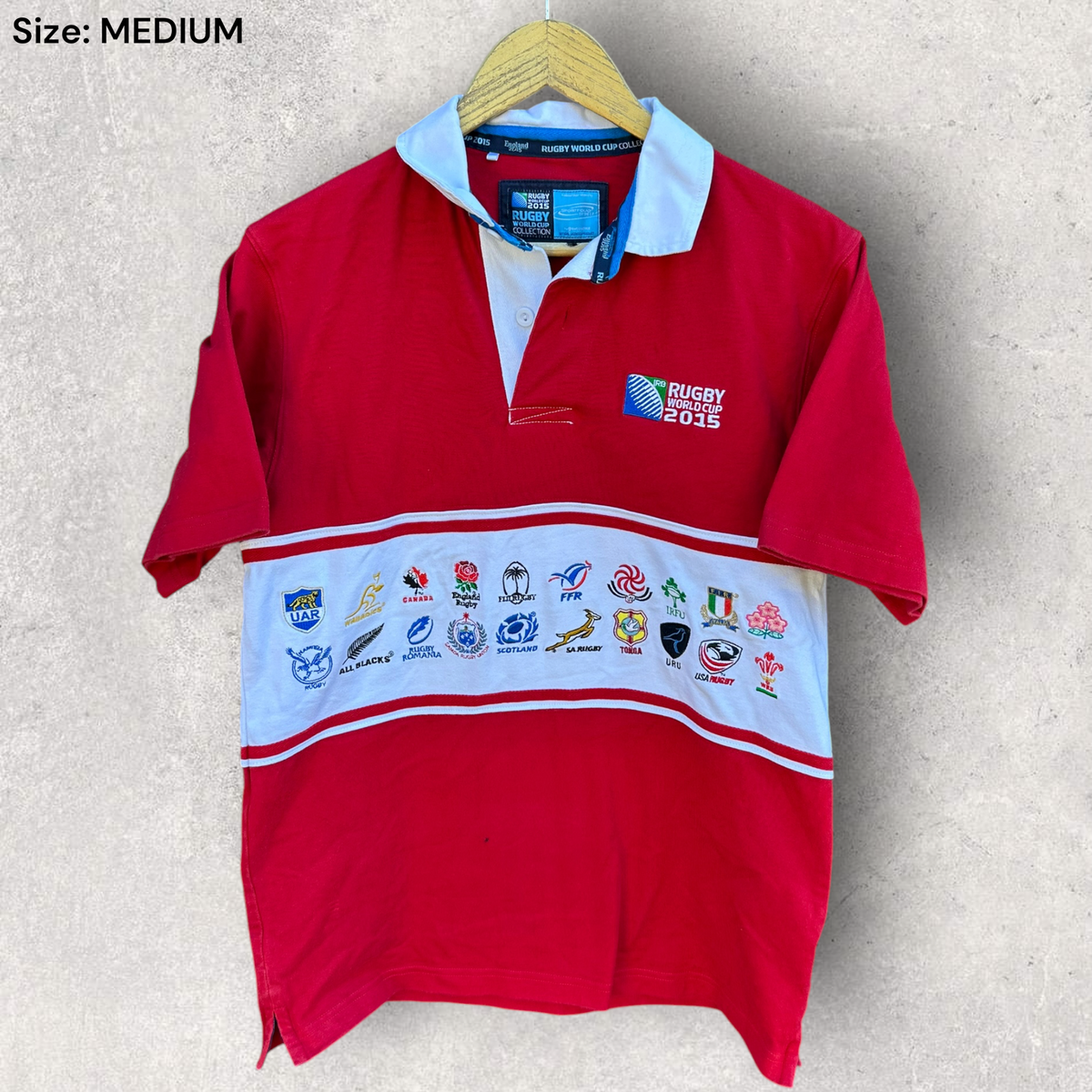 Rugby World Cup 2015 England Short Sleeve Jersey