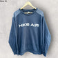 NIKE AIR BLACK CREWNECK PULLOVER JUMPER