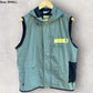 PUMA VINTAGE OLIVE GREEN HIKING WINDBREAKER HOODED VEST
