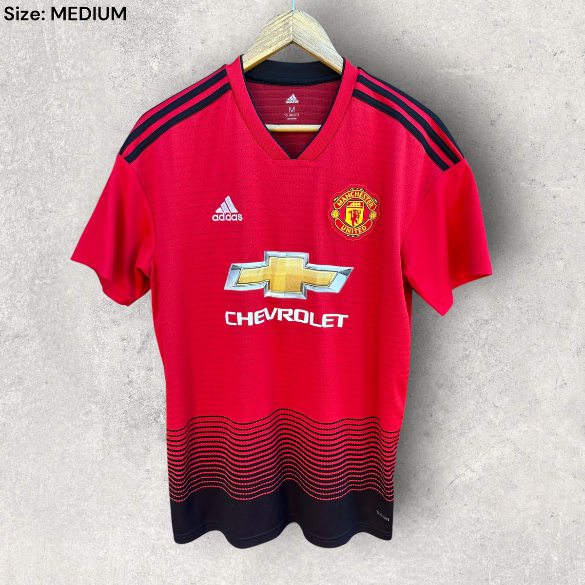 Manchester United 2018-19 Adidas Home Red Football Jersey
