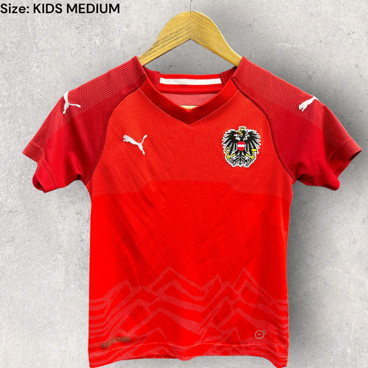 AUSTRIA 2018-2019 PUMA HOME FOOTBALL JERSEY