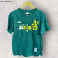 OAKLAND ATHLETICS MAJESTIC GREEN MLB BASEBALL SHIRT