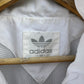 GERMANY ADIDAS VINTAGE 1980s WHITE WINDBREAKER FOOTBALL JACKET