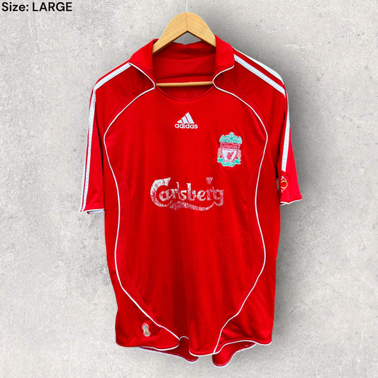 LIVERPOOL FC 2007-2008 ADIDAS HOME JERSEY