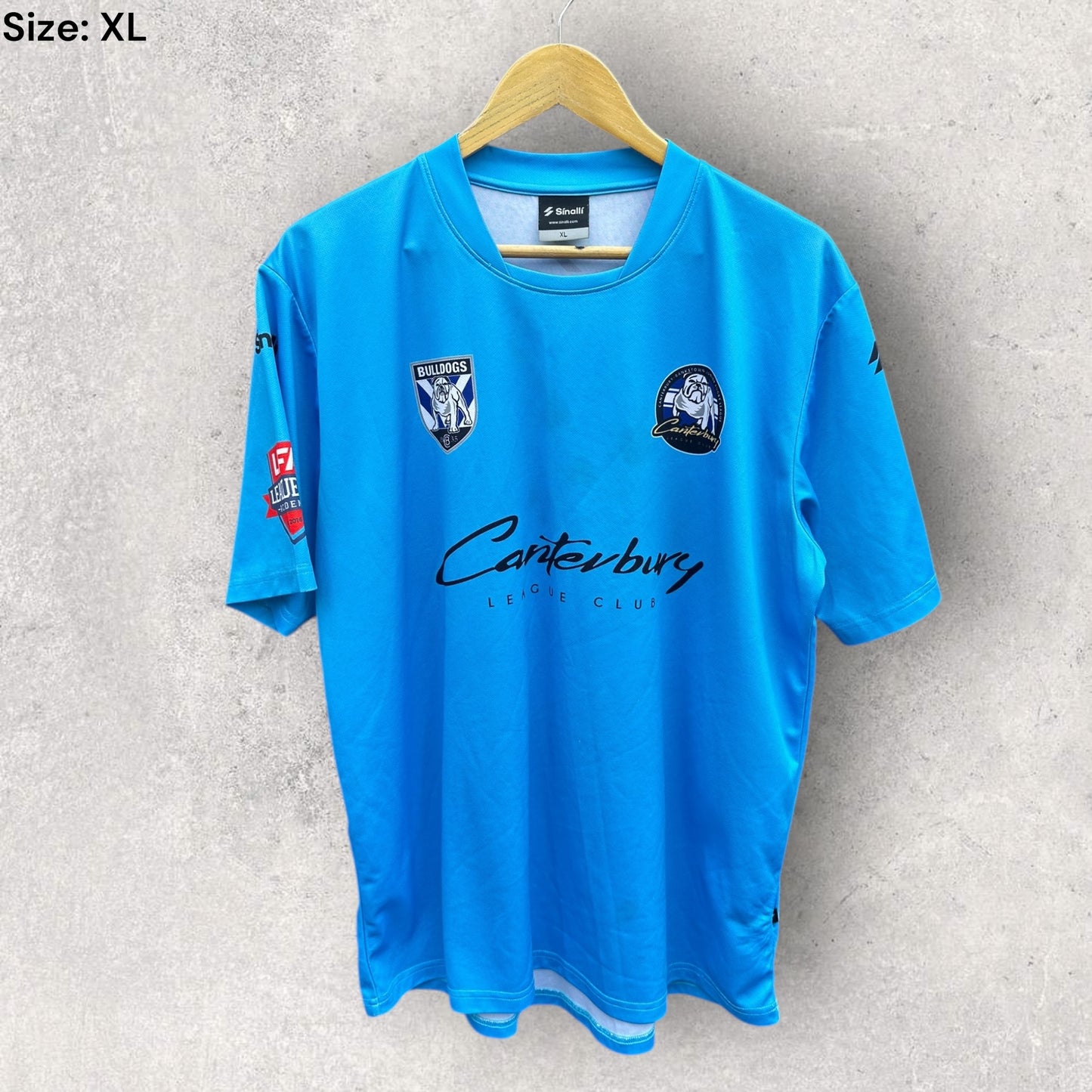 CANTERBURY BULLDOGS JUNIORS TRAINERS SHIRT
